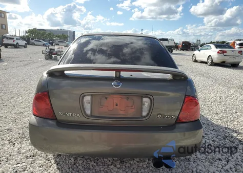 2004 Nissan Sentra 2.5S z USA, uszkodzony, nr VIN 3N1AB51A14L740333